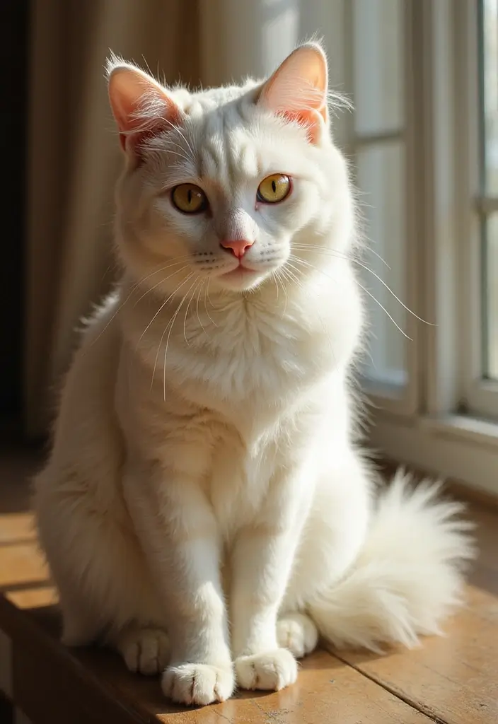 30 Turkish Angora Cat Facts and Cute Photos - 30. Appreciating Their Beauty
