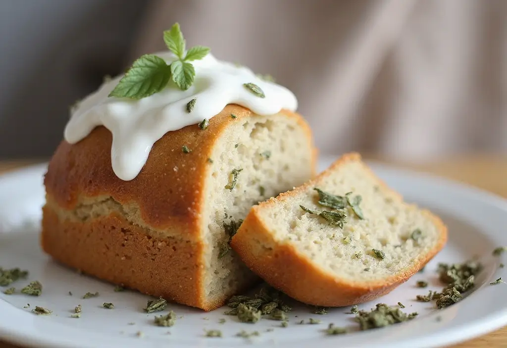 50 Cat Birthday Cake Ideas for Pet Lovers - 4. Catnip and Yogurt Cake