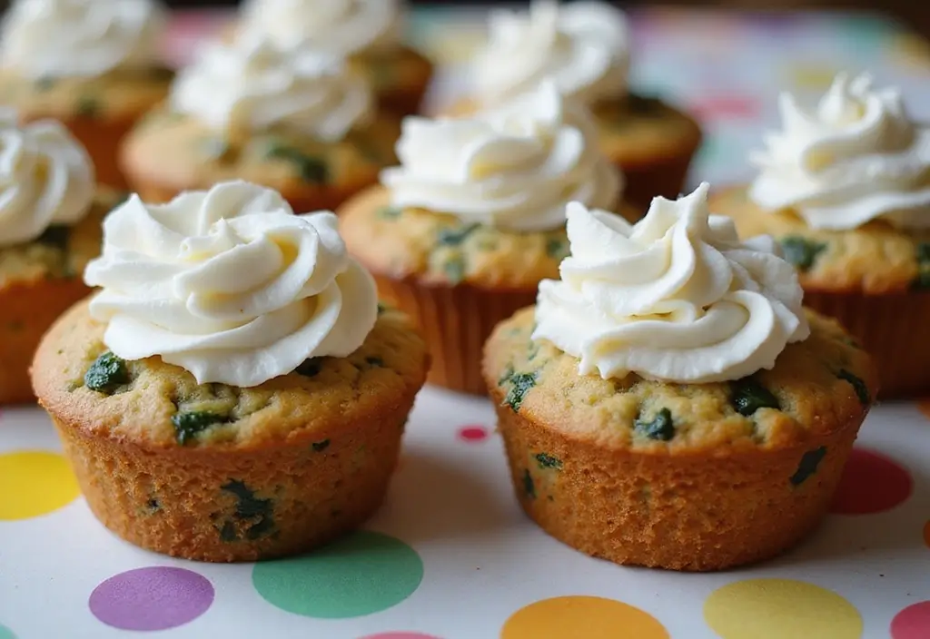 50 Cat Birthday Cake Ideas for Pet Lovers - 15. Turkey and Spinach Muffins