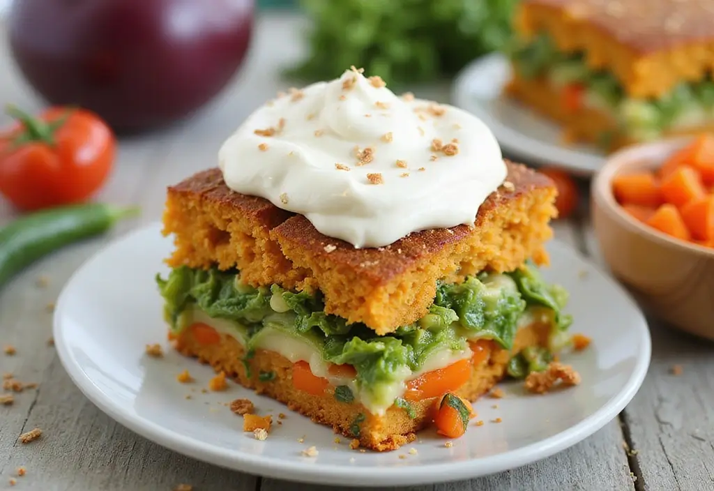 50 Cat Birthday Cake Ideas for Pet Lovers - 18. Mixed Veggie Cake