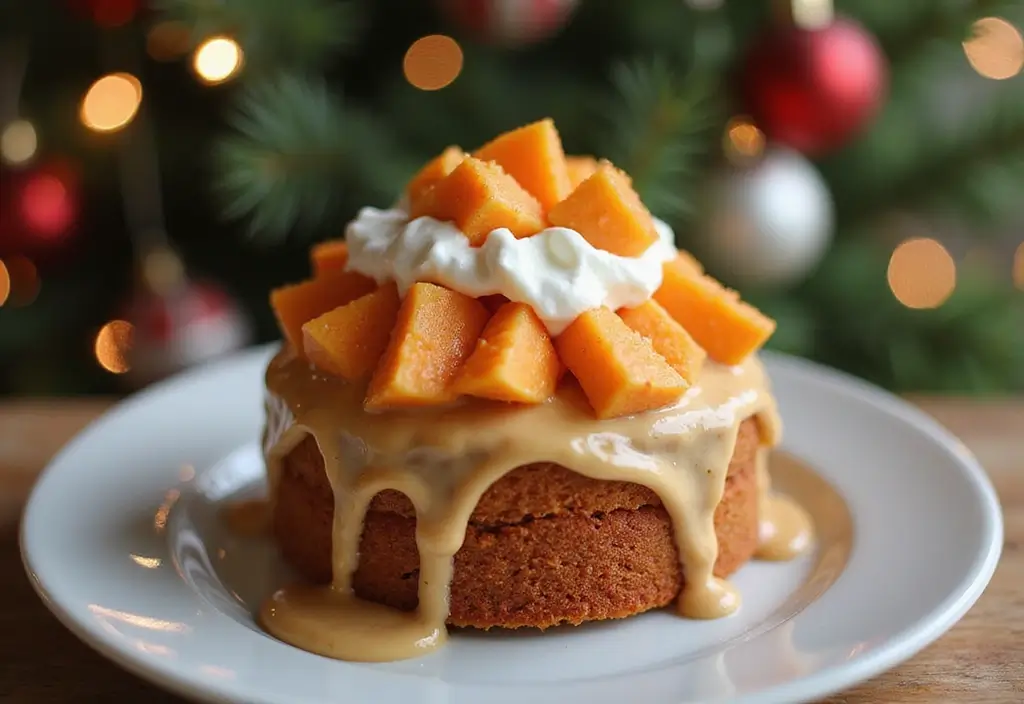 50 Cat Birthday Cake Ideas for Pet Lovers - 39. Peanut Butter and Sweet Potato Cake