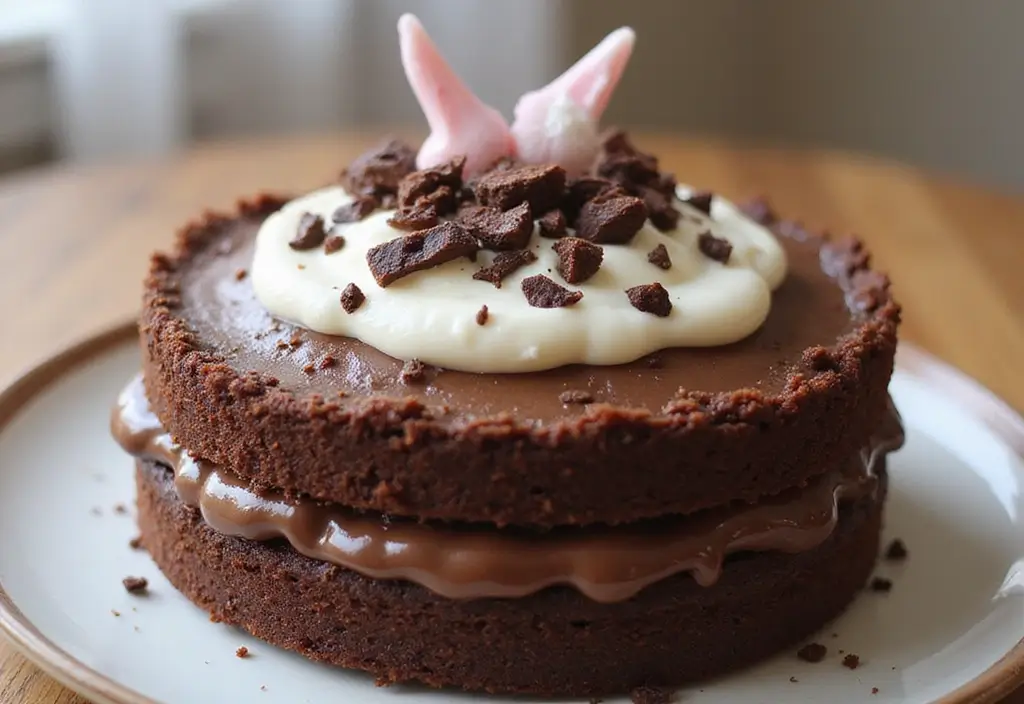 50 Cat Birthday Cake Ideas for Pet Lovers - 49. Cat-Friendly Chocolate Cake